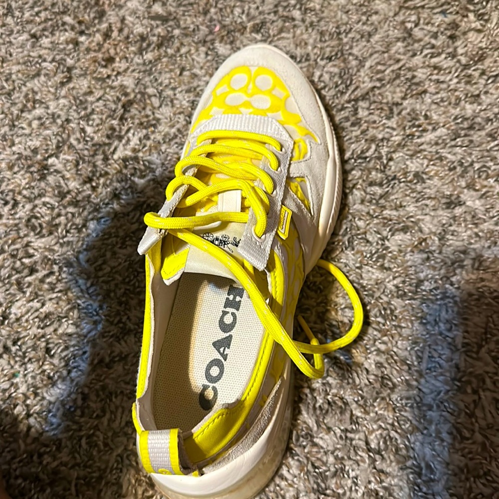 Coach sneakers size 6.5